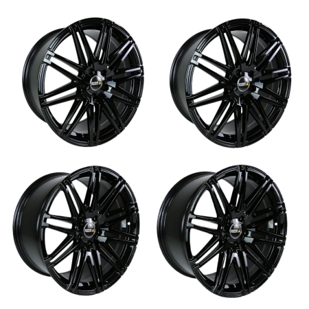 9x20 ET47/40 Twin Monotube Projekt Alufelge schwarz für Mercedes Vito 447