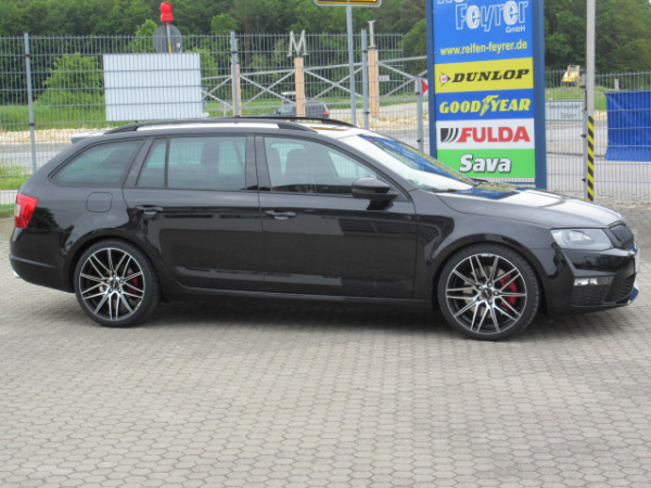Skoda Octavia 5E mit Eibach Sportline Federn