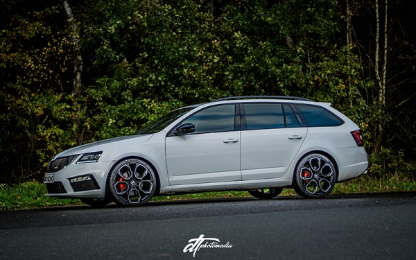 Skoda Octavia 5E mit Eibach Sportline Federn